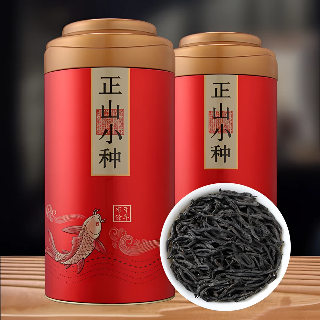 正宗正山小种红茶2025新茶武夷山茶叶蜜香浓香型礼盒装500g