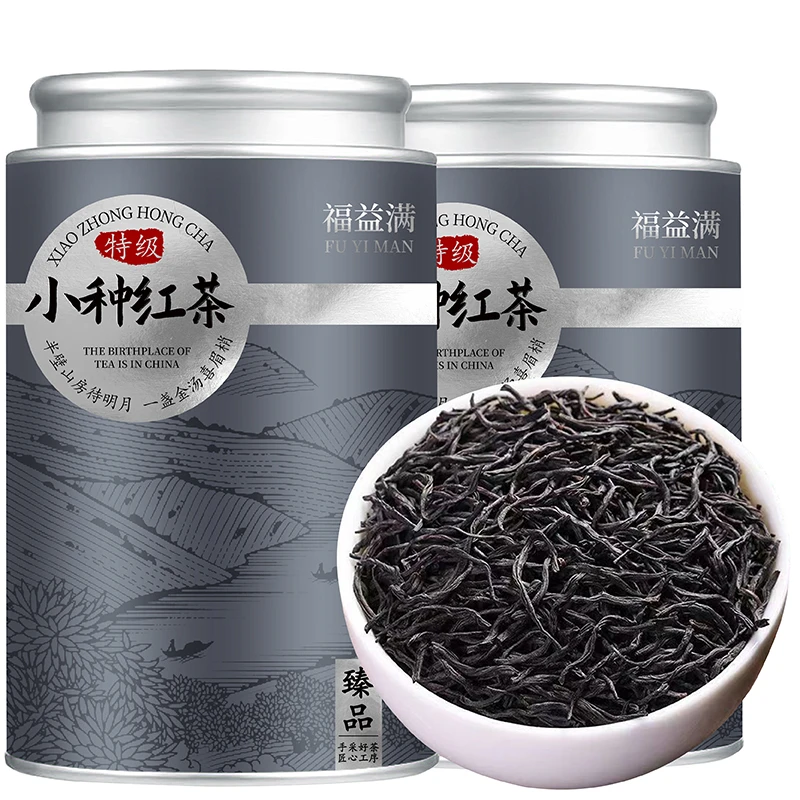 2025新茶正山小种红茶正宗花香浓香型武夷山茶叶耐泡罐装250g500g