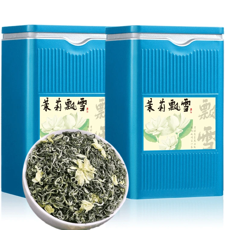 茉莉飘雪新茶七窨特级浓香型正宗广西横县茉莉花茶新茶浓香型500g