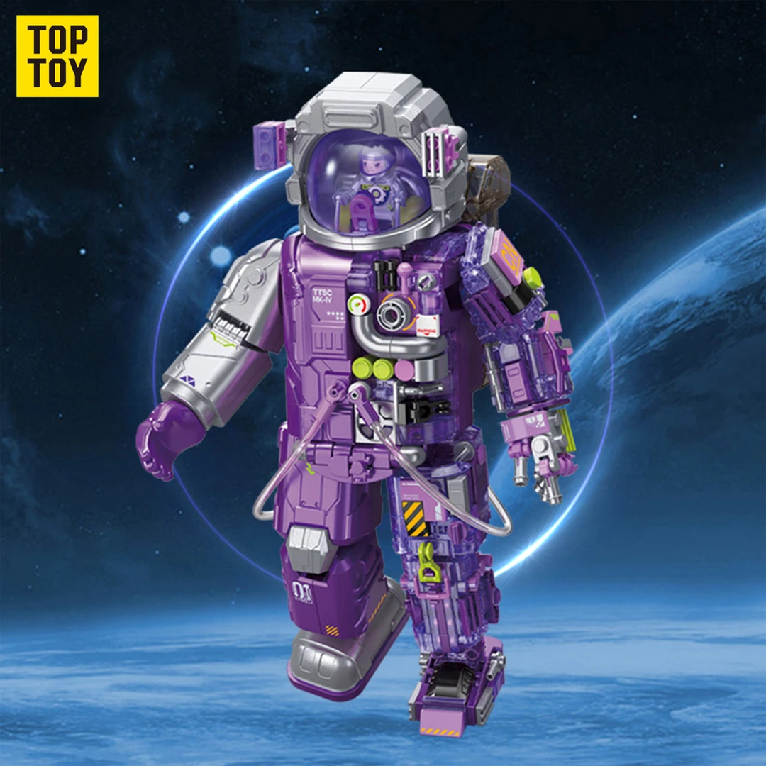 TOPTOY积木大国重器航天筑梦星空宇航员生日国庆中秋节礼物儿童玩具