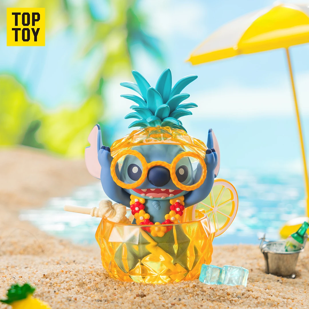 TOPTOY迪士尼史迪奇夏日嘉年华系列手办（混）六一礼物儿童玩具