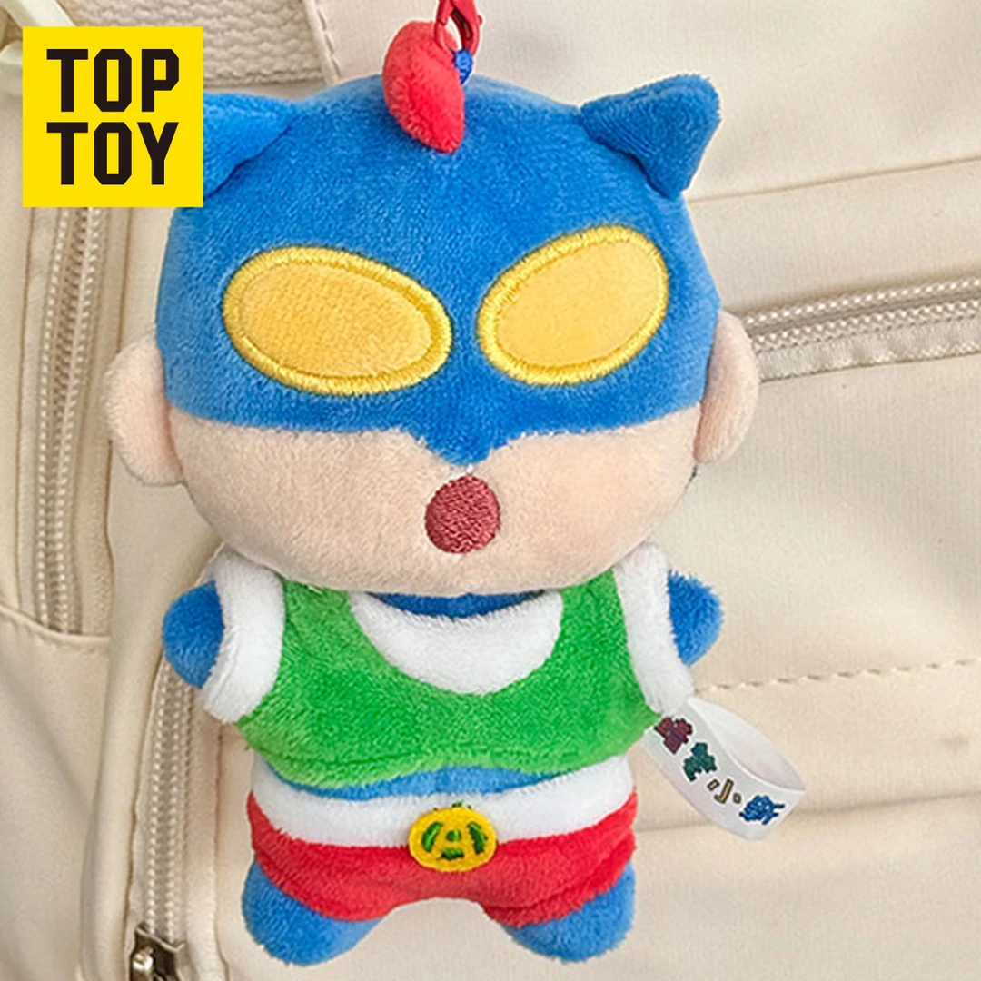 TOPTOY蜡笔小新挂件-经典动感超人生日国庆中秋节礼物儿童玩具