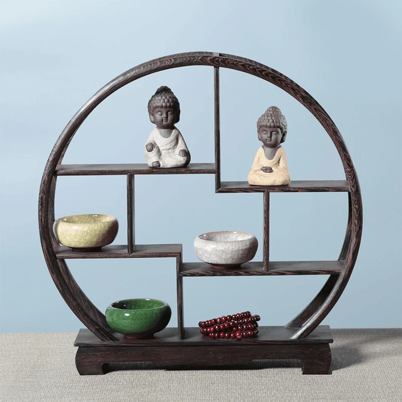 30圆形29x4.5x29 主人杯架建盏架