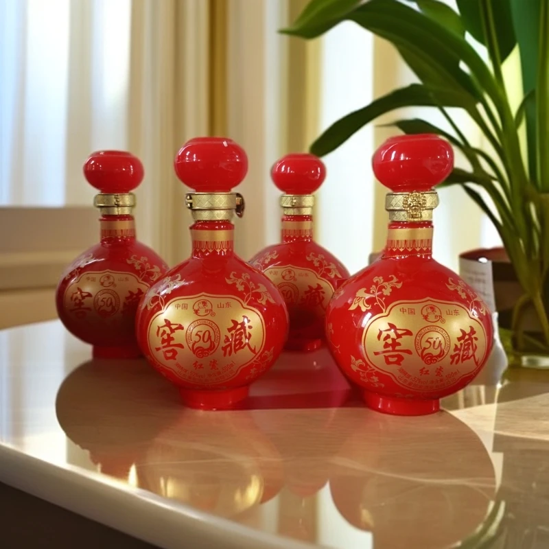 董郎蓝窖藏2018年52度浓香型纯粮优级白酒500ml*452