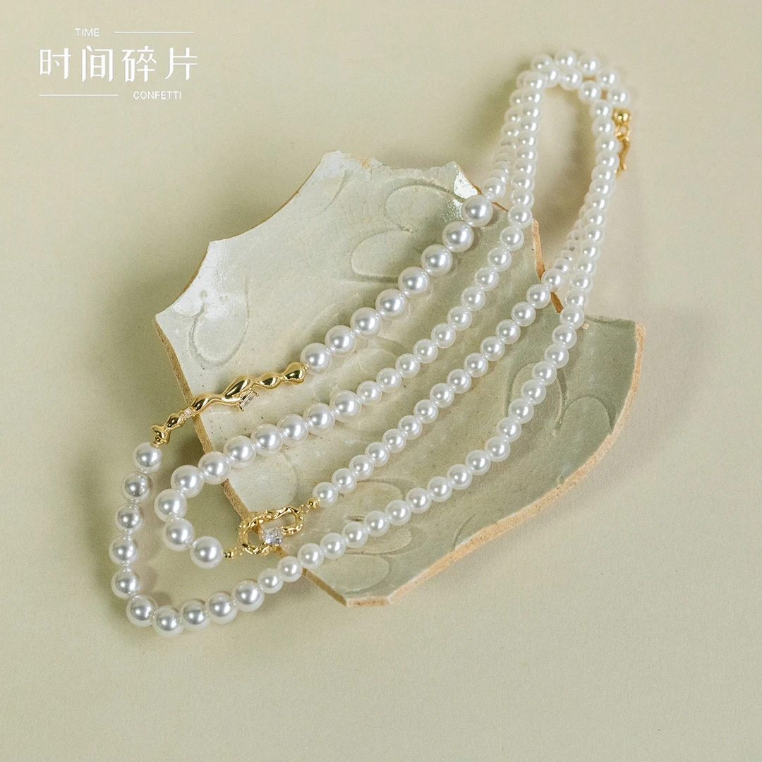 铜合金项链 【孙二娘】卫衣毛衣链-法式轻奢高级感爱心项链TC 6097