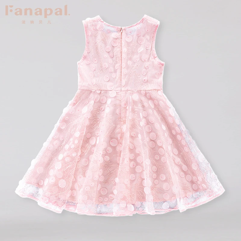 法纳贝儿裙子女大童2024夏季新款洋气公主裙蓬蓬连衣裙FM6218108