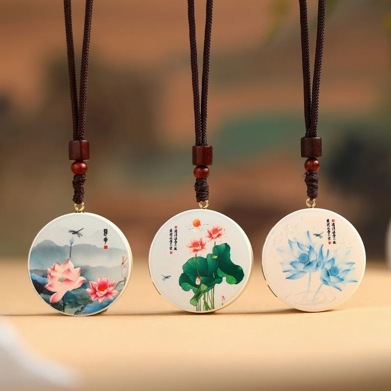 荷花禅乐机禅韵吊坠迷你音箱