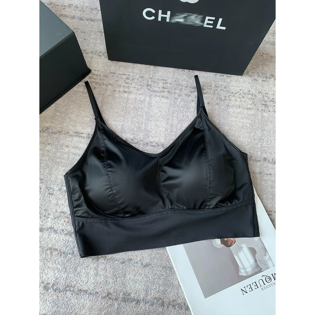 【冯琬琬】轻奢法式缎面Sexy美背