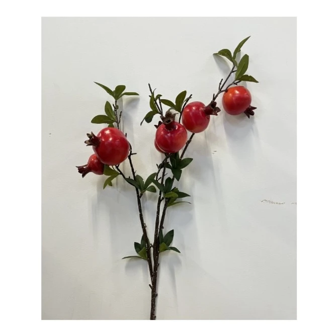 仿真多头石榴果家居必备