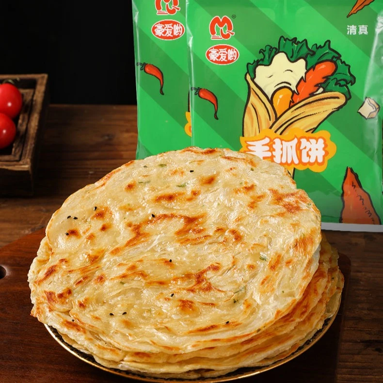 【豪爱哟】清真手抓饼10片*2袋半成品懒人手抓饼方便冷冻速食早餐