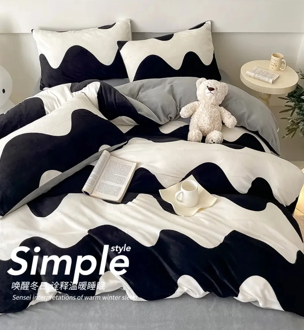 2025新款加厚保暖舒适绒宝宝绒双面绒牛奶绒秋冬被