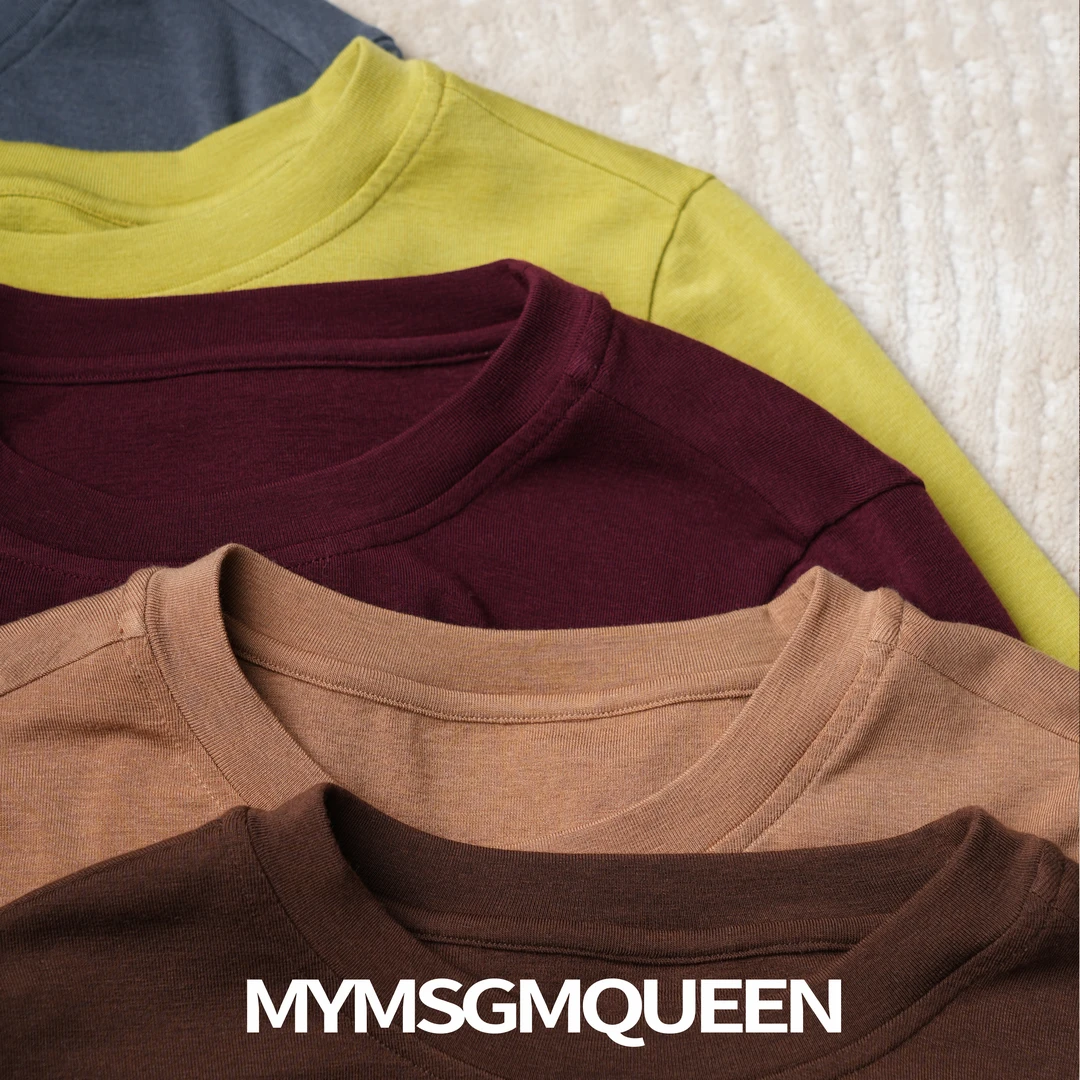 “瑞士卷”撞色长袖打底