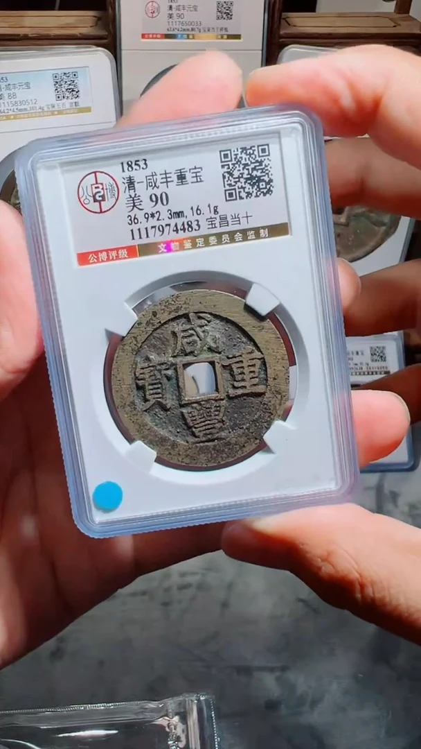 【闪购商品】铜咸丰重宝宝昌当十