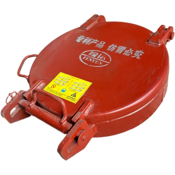 粉罐车焊接罐盖一脚蹬罐盖六爪罐盖全罐车密封盖安装简单全国发货