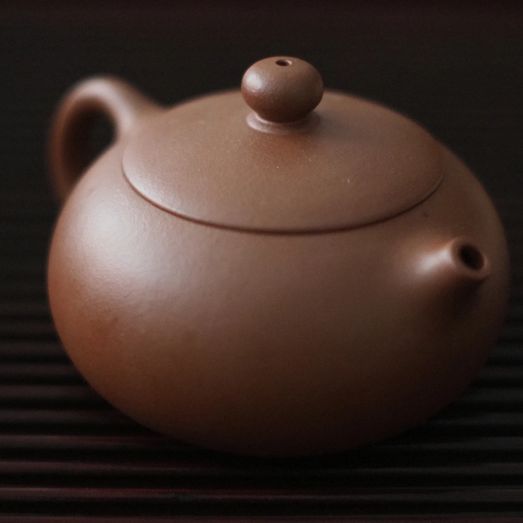 【守波草堂】宜兴原矿紫砂茶壶 西施壶