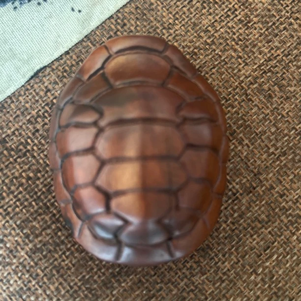 富甲天下雷击木手把件