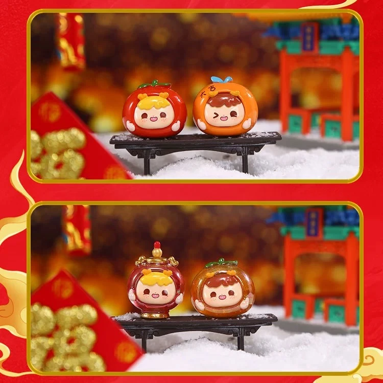 （盲盒）新年龙娃贺岁萌粒-系列盲盒潮玩小礼物（直播代拆）