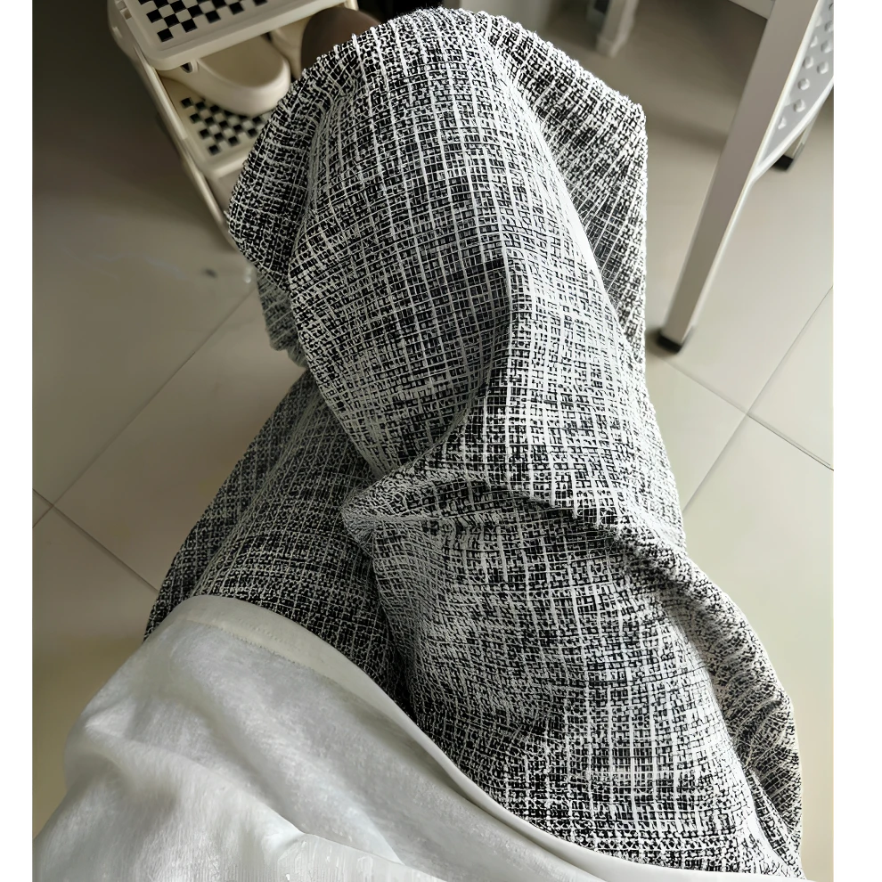 小香风灰色阔腿裤女秋季2025新款休闲直筒宽松小个子慵懒风拖地裤