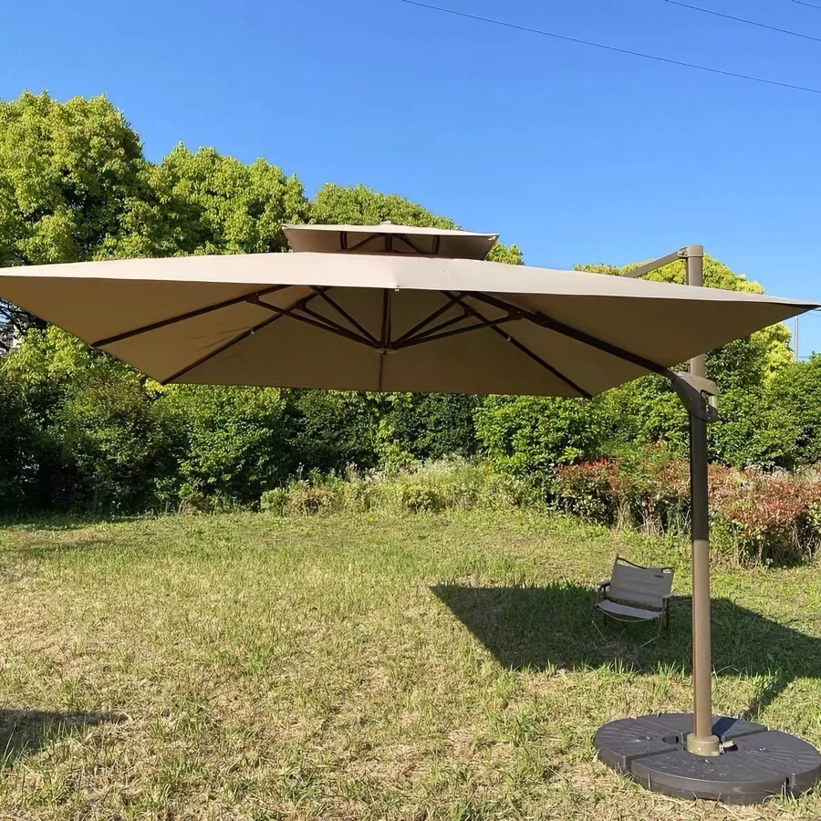 西安户外遮阳伞室外庭院花园休闲遮阳伞阳台露台太阳伞别墅遮阳伞