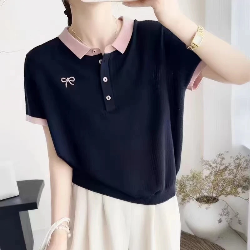 上海时尚巴黎夏季时尚针织衫