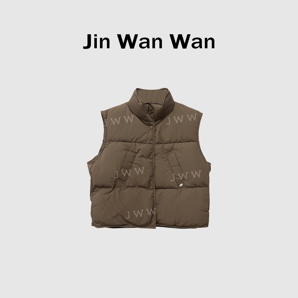 【no退no换】【冬日热coco】简约净版蓬松保暖羽绒马甲  805