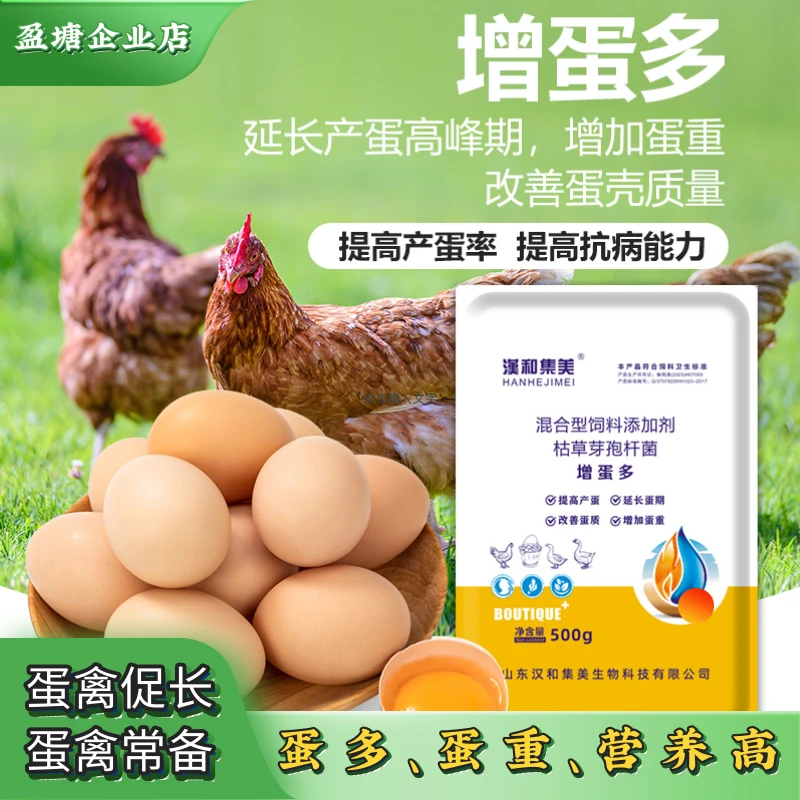 增蛋多蛋鸡鸭提高产蛋延长产蛋高峰期增加蛋重改善蛋壳质量添加剂