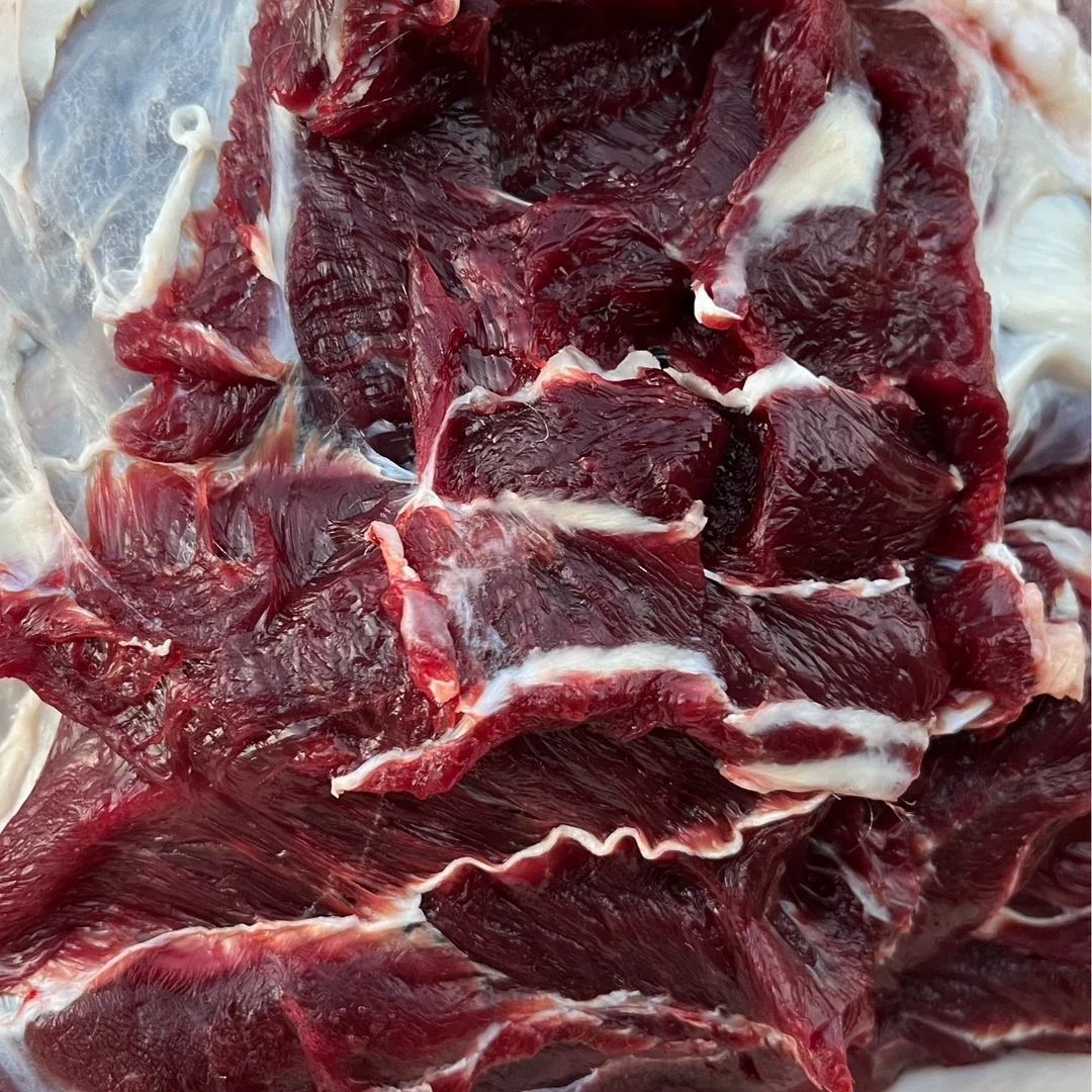 金寨黄牛肉农家喂养无注水现宰金标老黄牛肉3斤