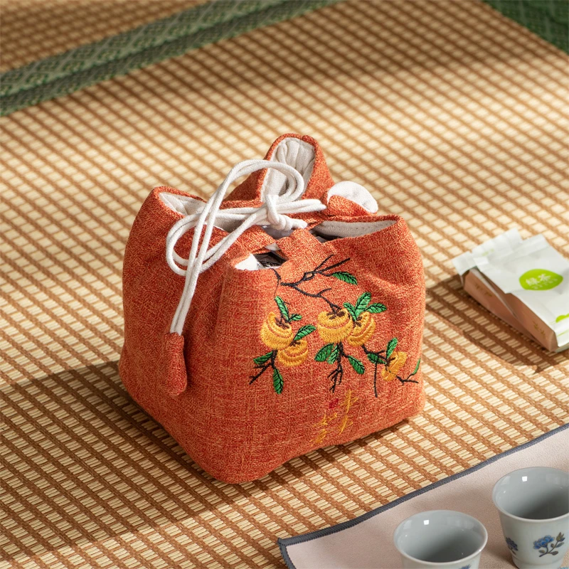 户外旅行茶具收纳包袋家用可携式快客杯盖碗一茶壶两杯四杯收纳盒