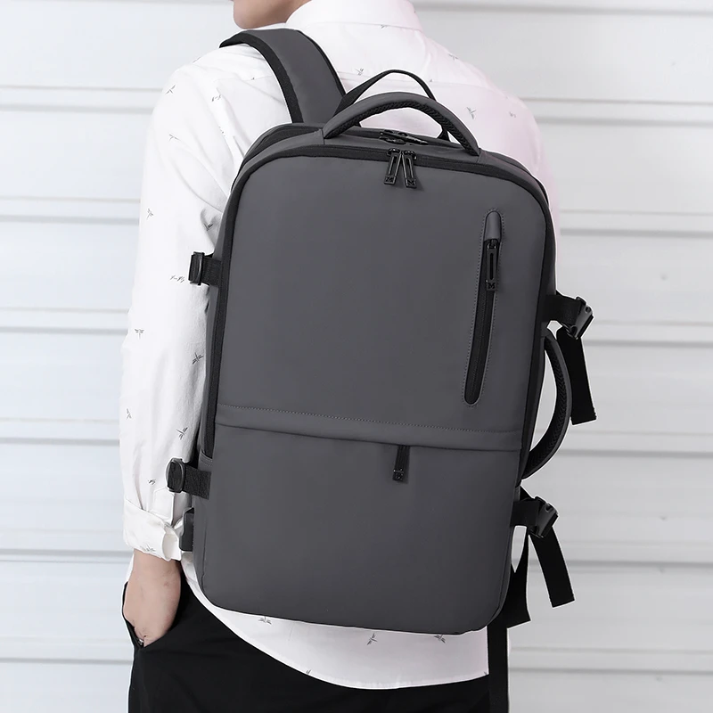 2025新款15.6寸笔记本双肩包男士商务双肩书包ins书包双肩包