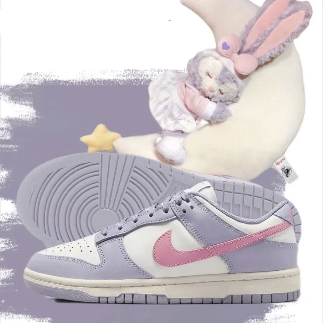 Nike/耐克星黛鹿紫色新款低帮板鞋dunk  DD1503-500