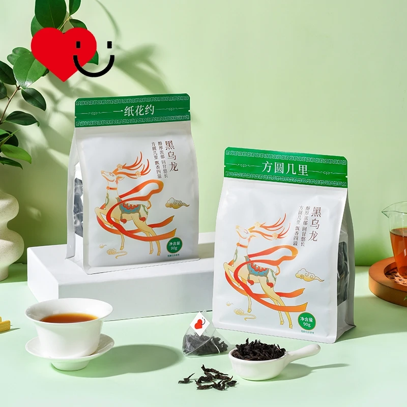 随爱一纸花约黑乌龙茶茶包茶多酚高浓度独立小包装浓香茶