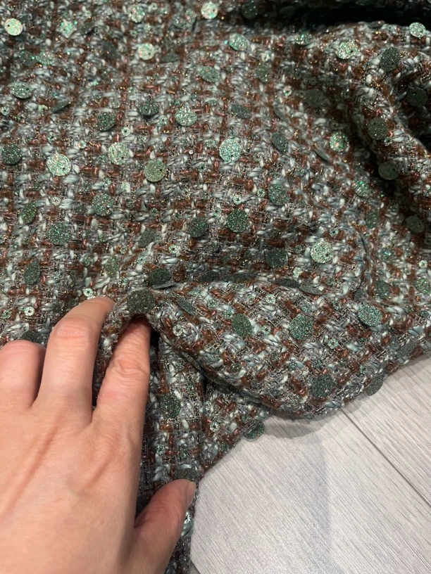 新货上市亮片小香面料不支持七天无理由退换货