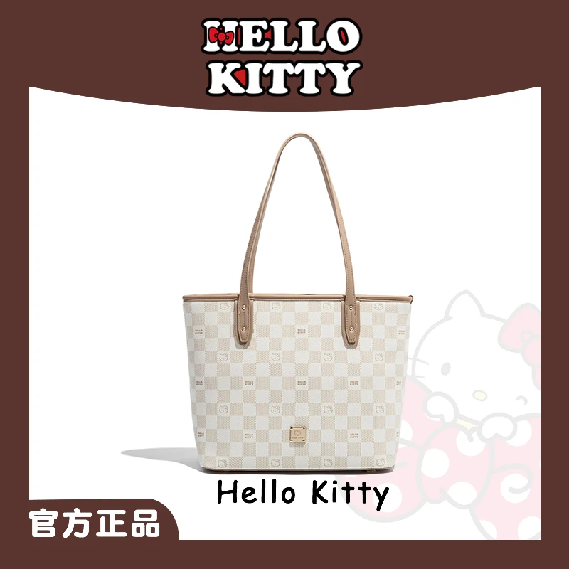 HELLO KITTY/凯蒂猫奶油卷猪斯基时尚百搭通勤大托特