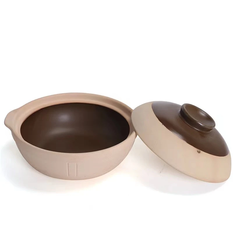 【丽贤甄选】复古砂锅（土陶手工制作 做工粗糙 介意请勿拍）