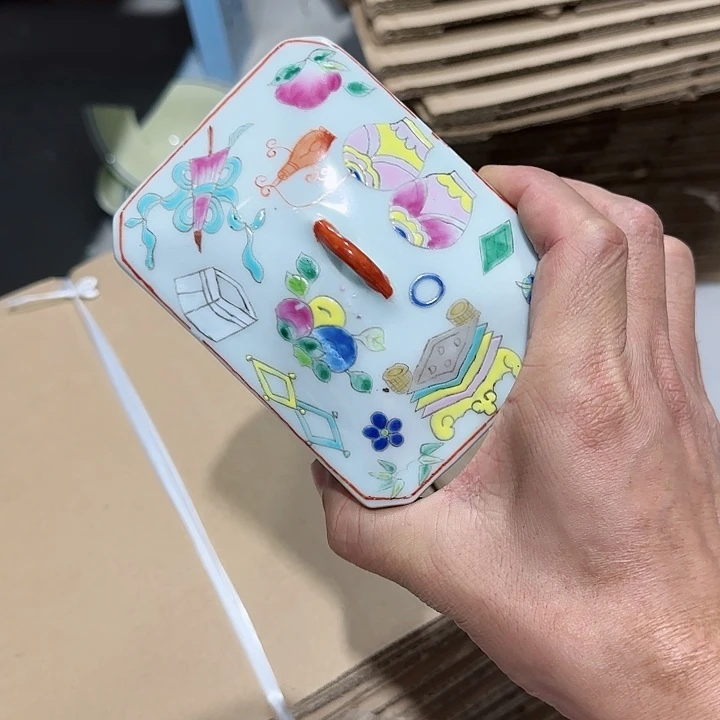 罐手绘瓷回流瓷全部处理