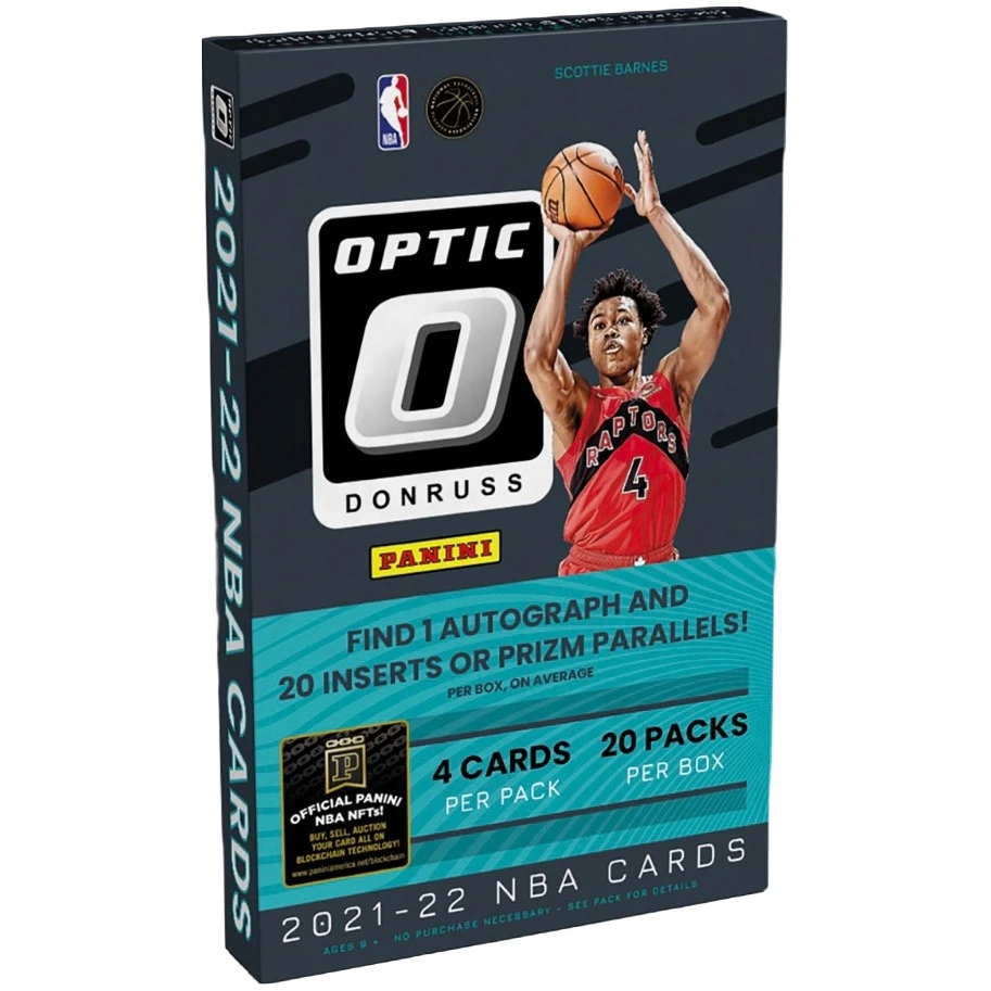 球星卡 2021-22 OPTIC DONRUSS HOBBY 原封单盒(下单默认待拆)
