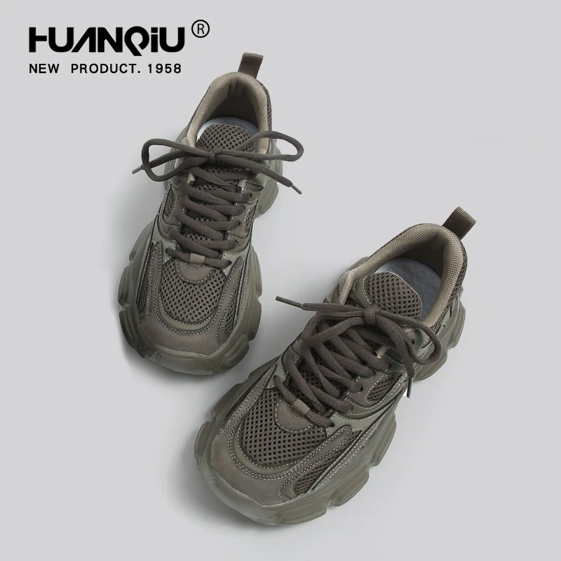 环球超火ins潮软底环球老爹鞋女秋款2024网红新街厚底运动鞋休闲