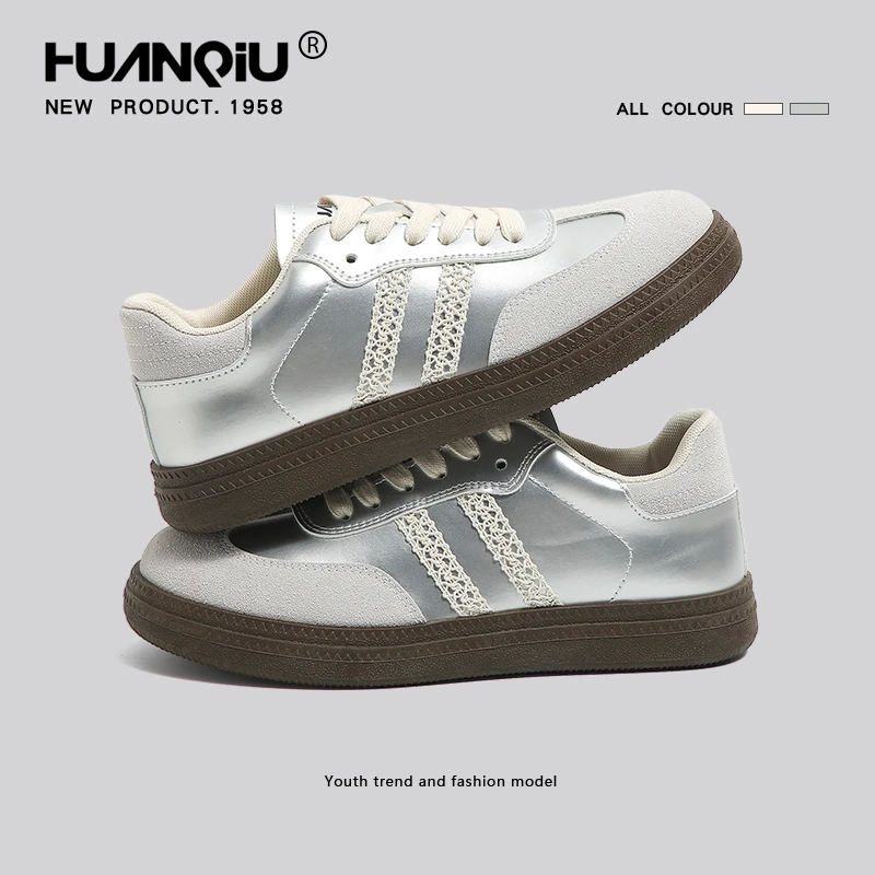 环球百搭爆款厚底鞋女2024秋季平底网红时尚鞋休闲百塔软底休闲鞋