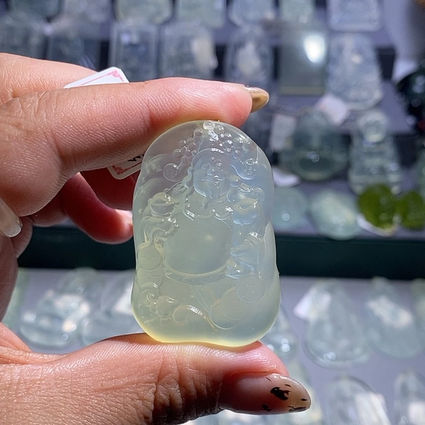 【闪购商品】岫玉颈饰未镶嵌财神
