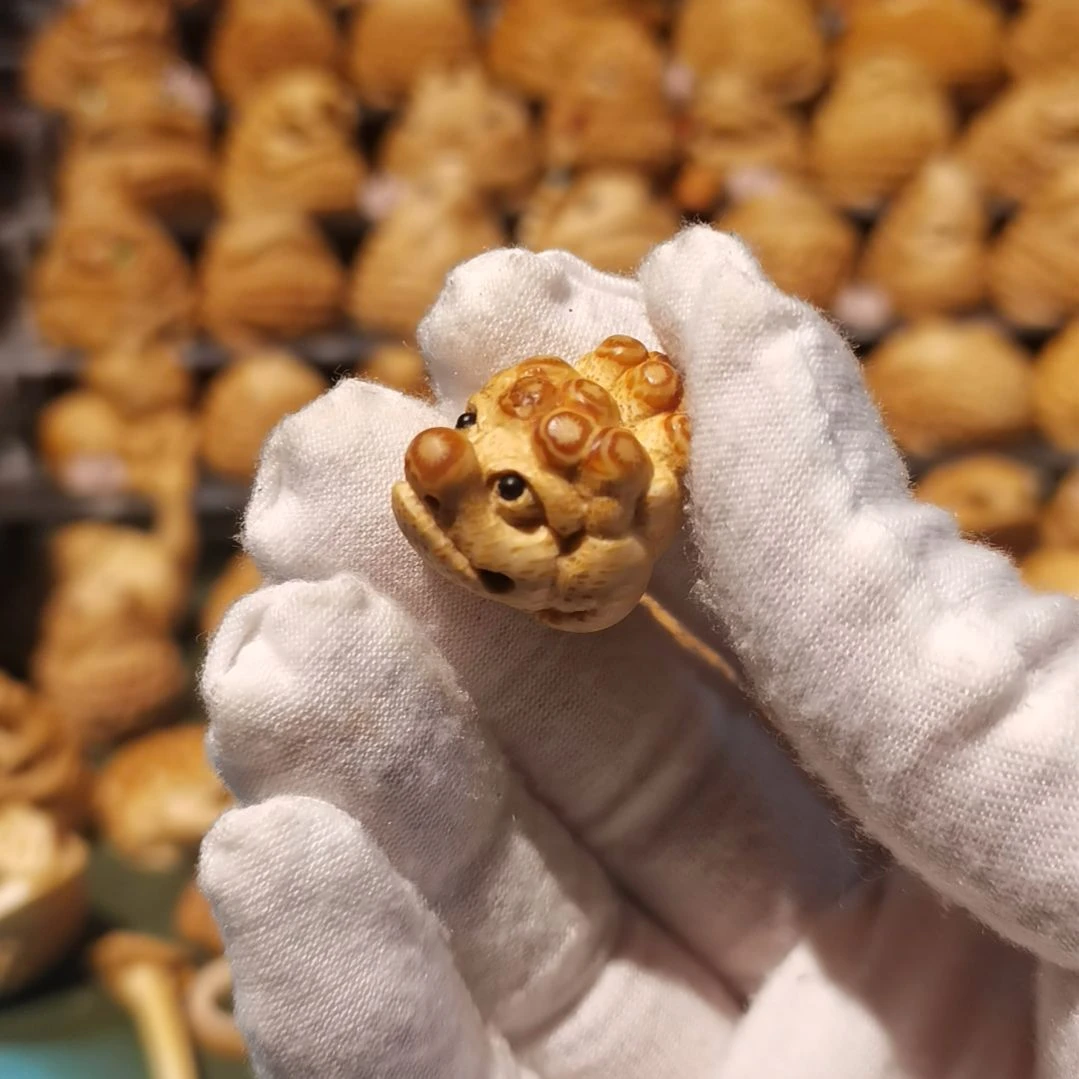 【闪购商品】竹雕金蟾摆件挂件