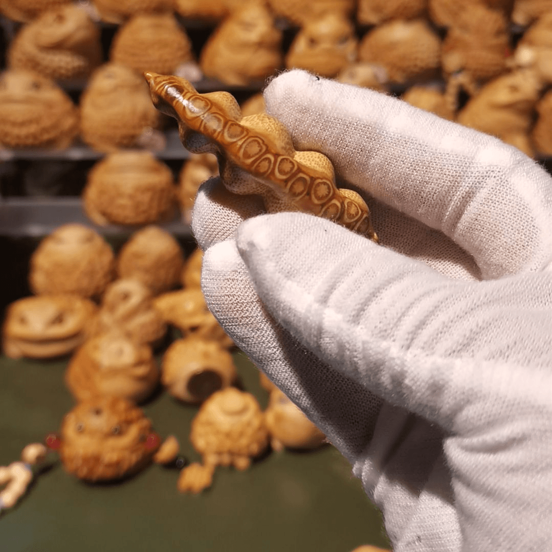 【闪购商品】竹雕金蟾摆件挂件