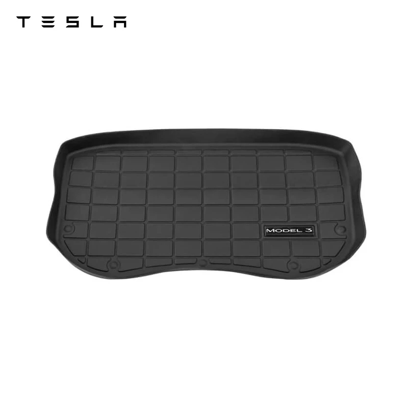 Tesla/特斯拉全天候前储物箱地垫行李舱垫Model 3