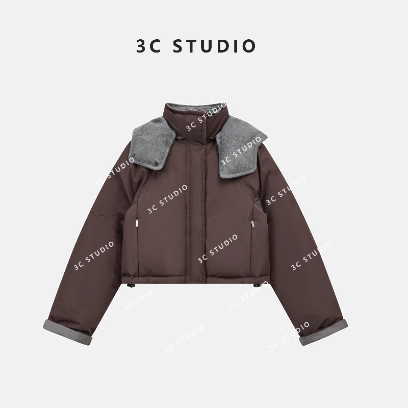 FD系新款气质百搭简约鹅绒服外套JNDP213