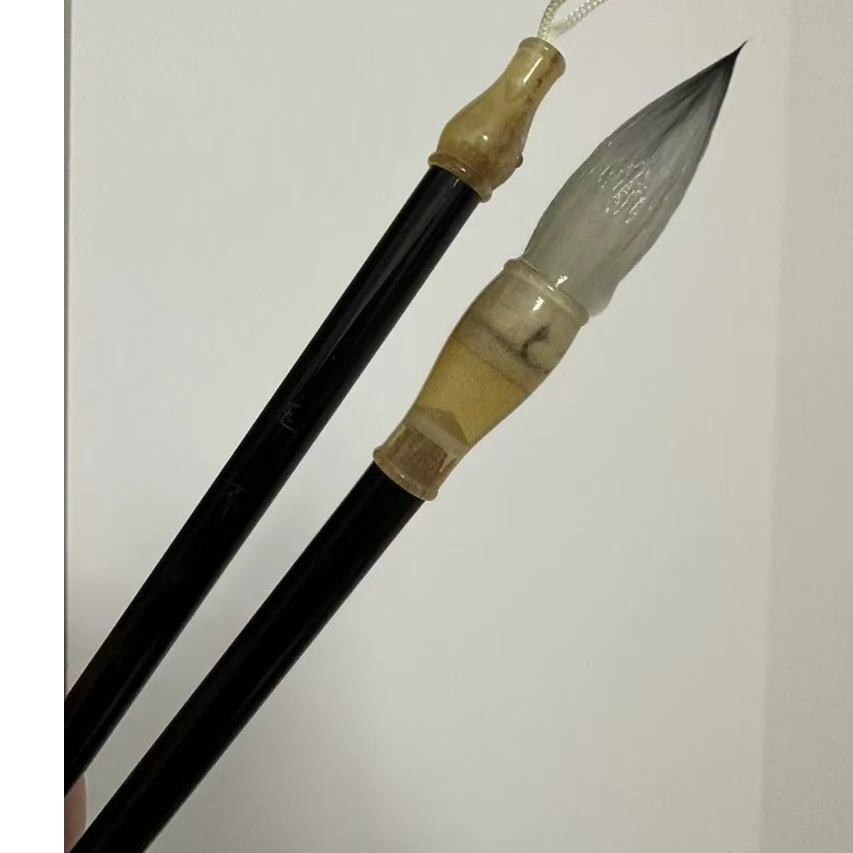 子玉文化（玉不琢器）出峰3.6笔尖偏柔纯貂羊羊兼毫中楷作品毛笔