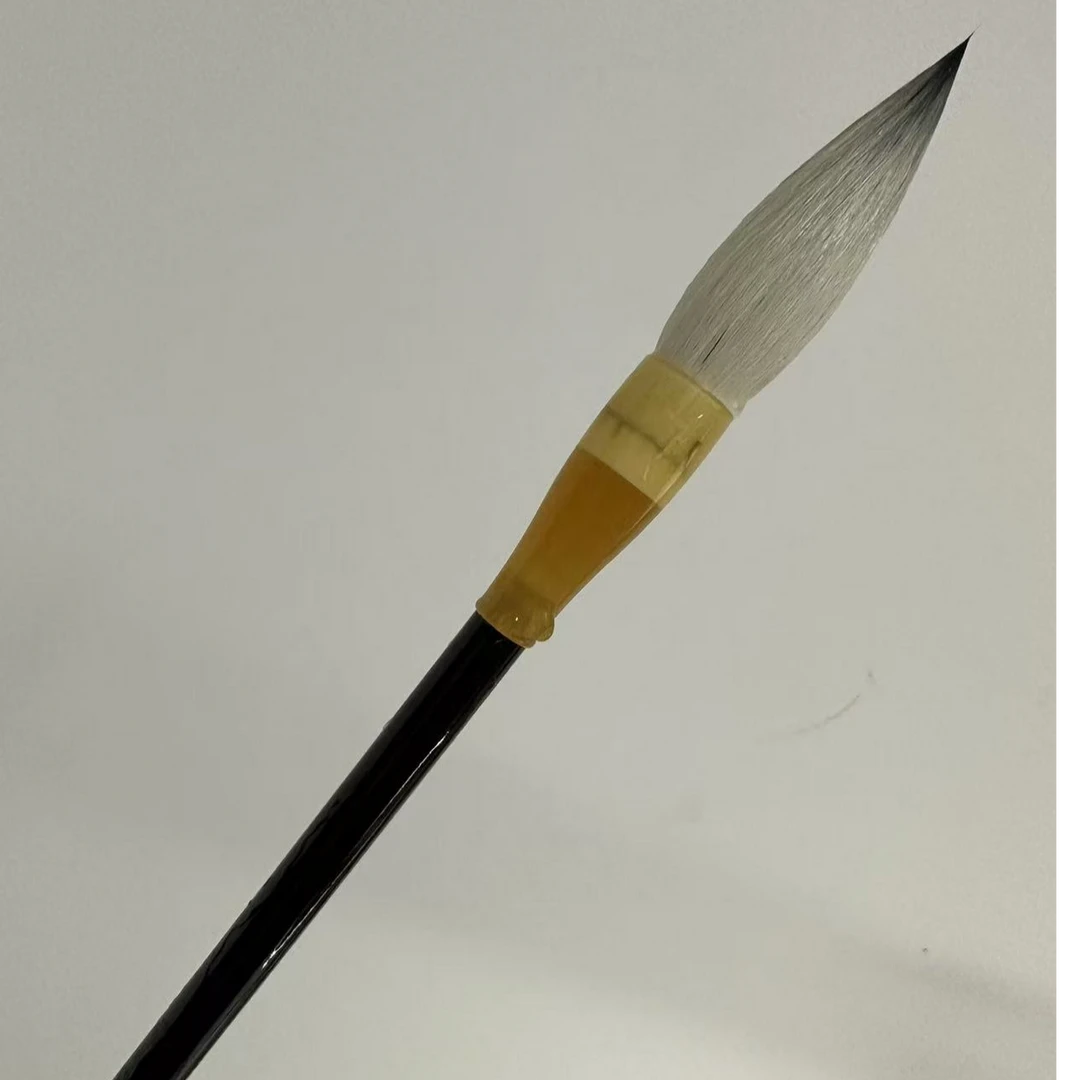 （令狐加大）出锋6口径1.35偏软弹型纯毛行草对联大字作品专用毛笔