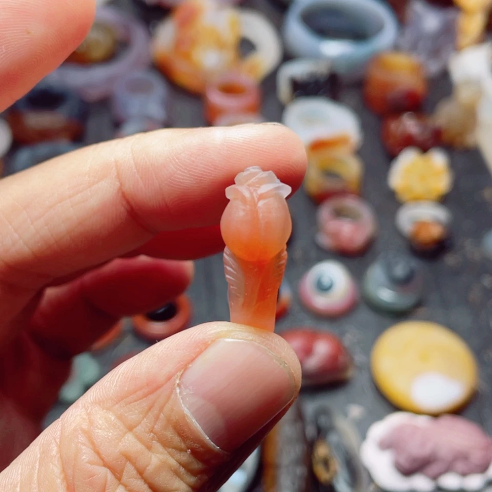 【闪购商品】玛瑙/玉髓戒指未镶嵌期**美