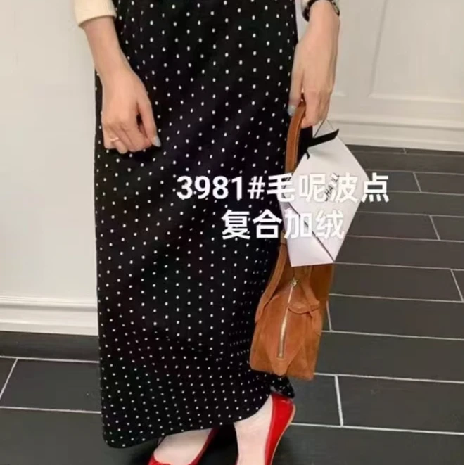 半身裙气质时尚毛呢