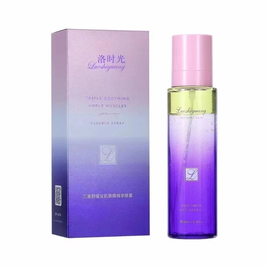 此款偏油适合大干皮洛时光三重舒缓安肌屏障精华喷雾 补水修护