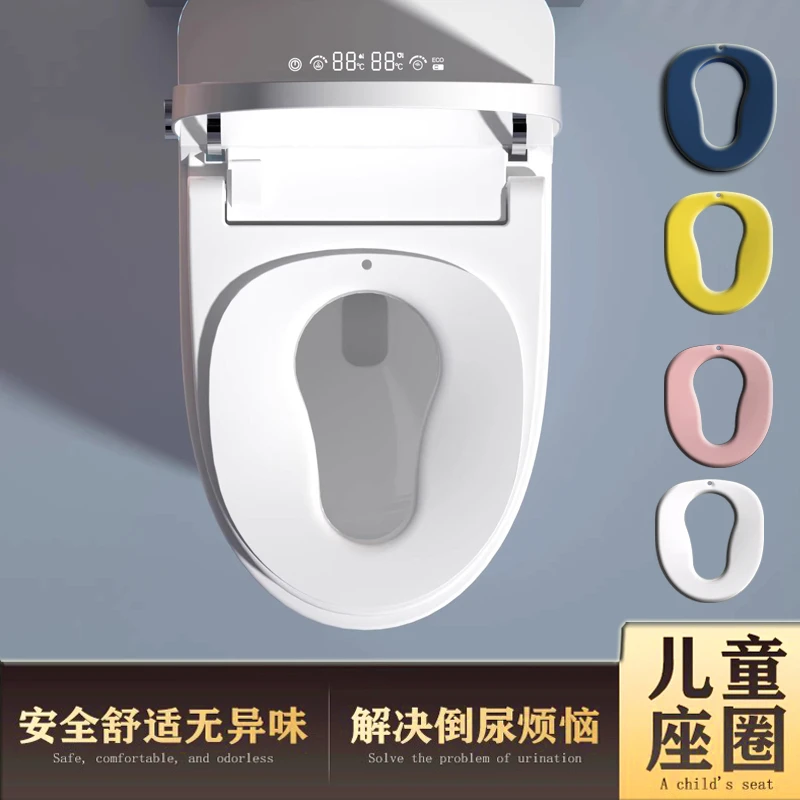 儿童马桶盖板家用全自动卫生间便携壁挂智能坐便辅助座圈无异味
