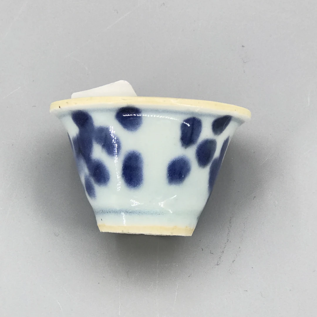 LWML231023013【十竹斋】明代花卉单杯